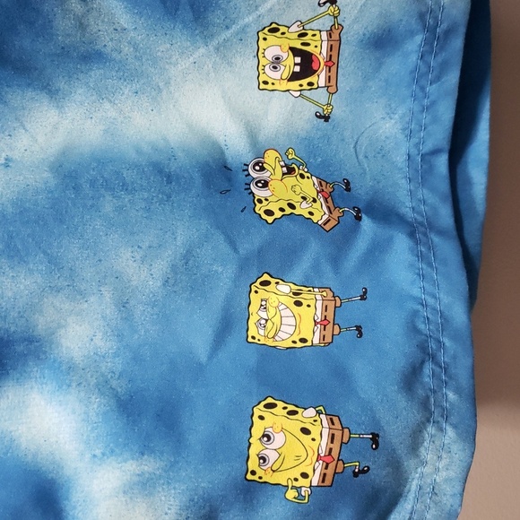 Nickelodeon NWT SpongeBob SquarePants Swim Shorts - Picture 4 of 8
